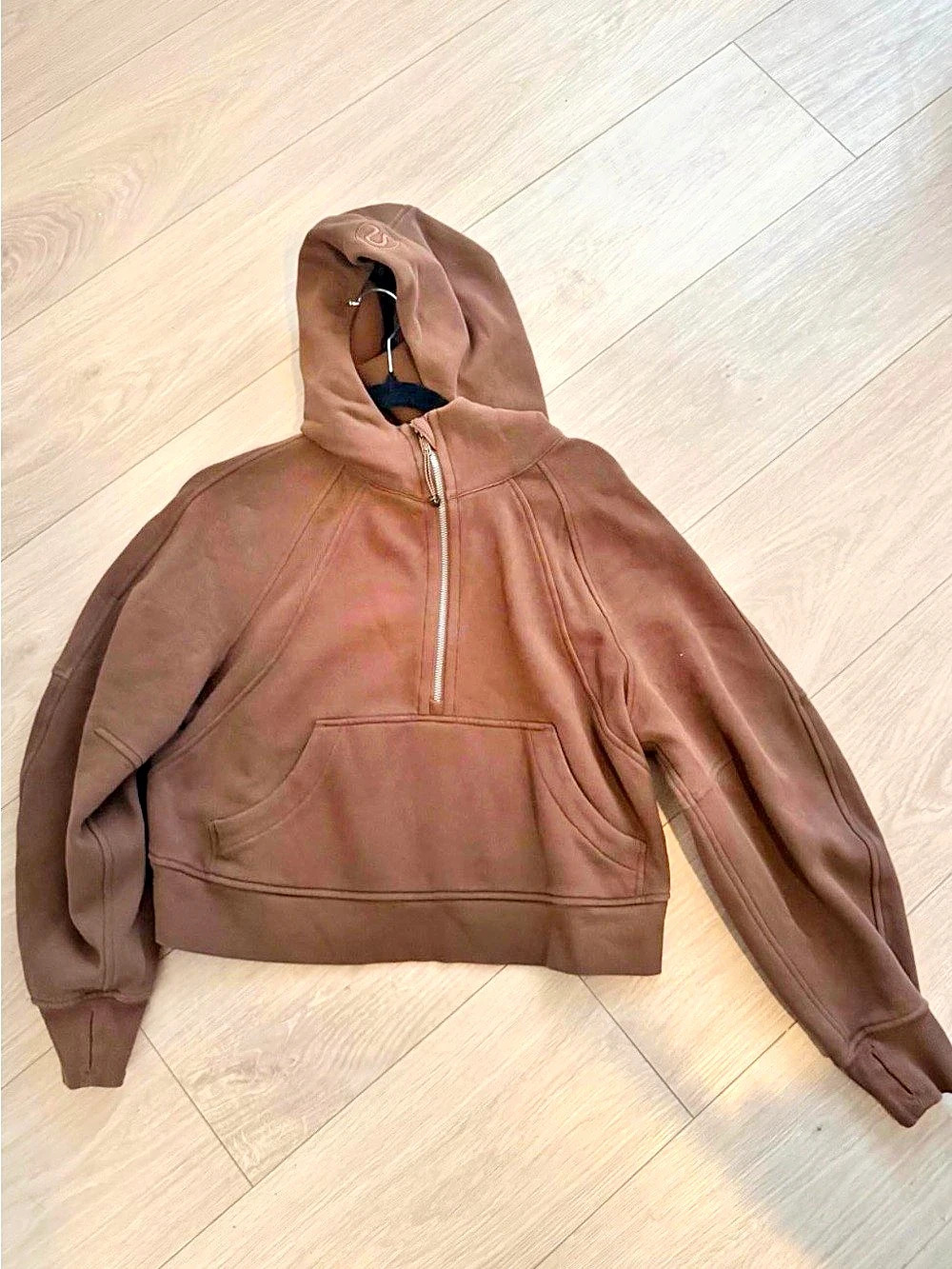 lululemon Brown Hooded Pullover